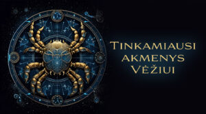 Tinkamiausi akmenys vėžiui