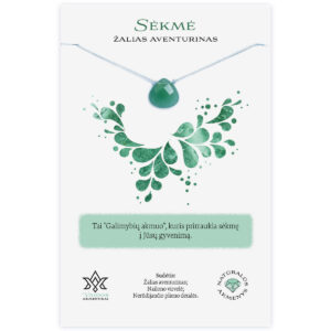 Aventurino pakabukas sėkmei