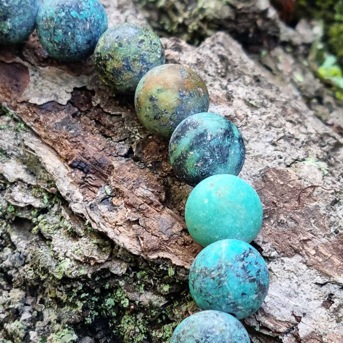 Matinio Afrikos turkio apyrankė (8 mm)